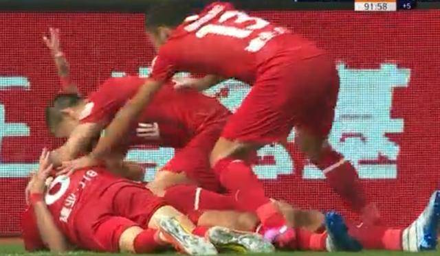 萨勒尼塔纳保级生死战逆袭,补时绝杀逃离倒数第一